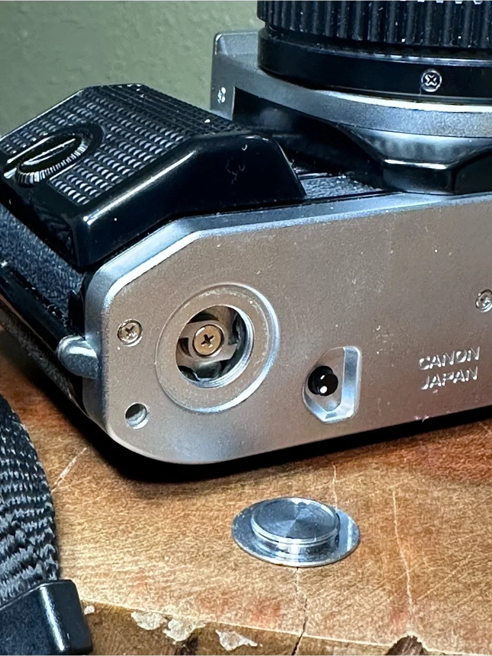 Canon AE-1 Program 35mm SLR with 50mm f/1.8 Lens – Fully Functional